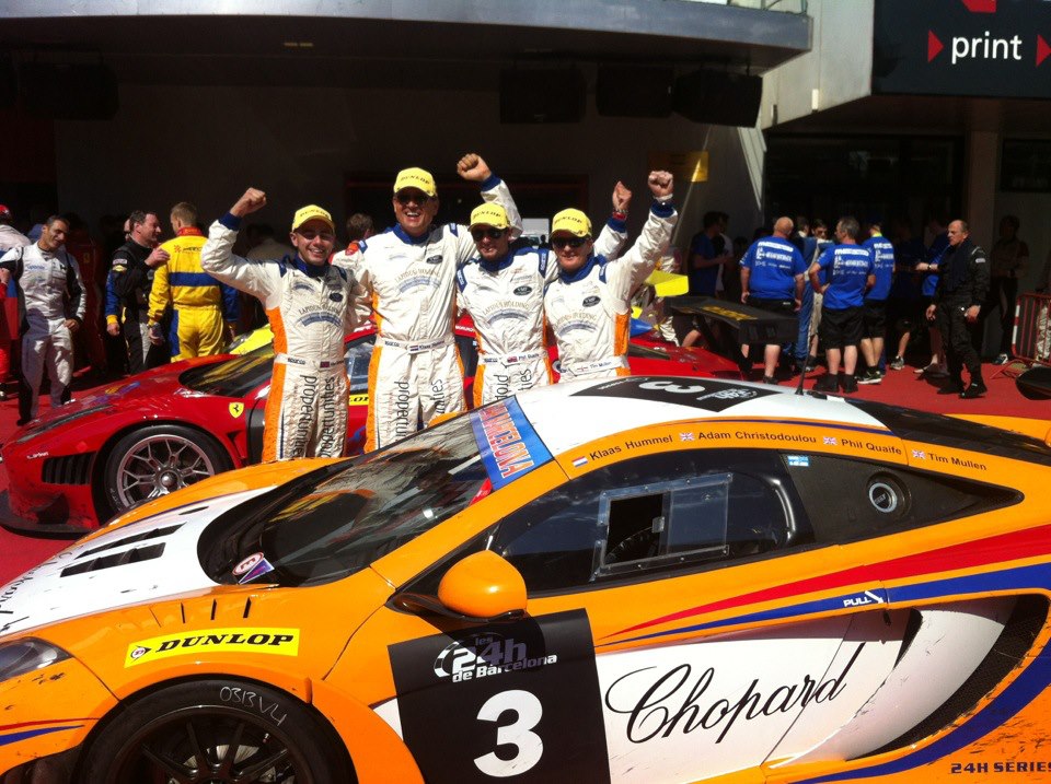 Mark Wynne, Race Engineer, Barcelona 24 Hour Victory 2012