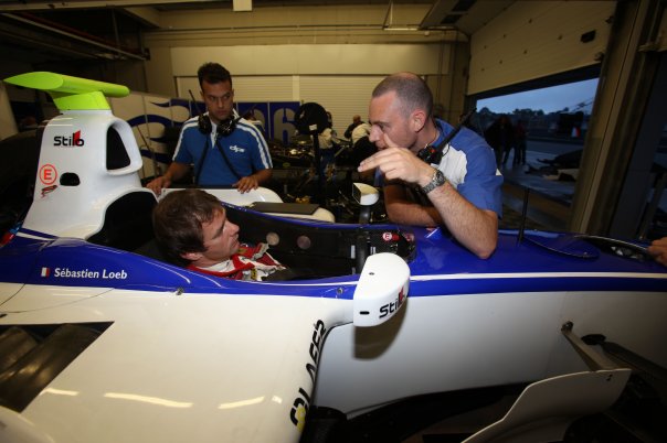 Mark Wynne, Race Engineer, Sebastien Loeb, GP2 Test Jerez 2009